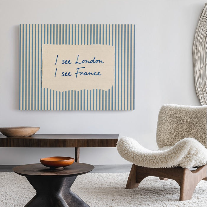 I See London Canvas — Canvas Horizontal #02