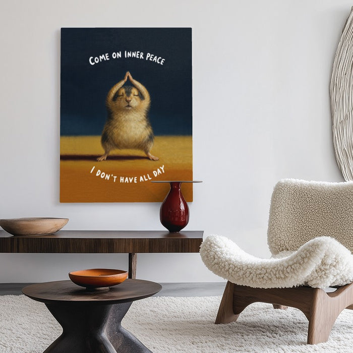 Inner Peace Canvas — Canvas Vertical #02