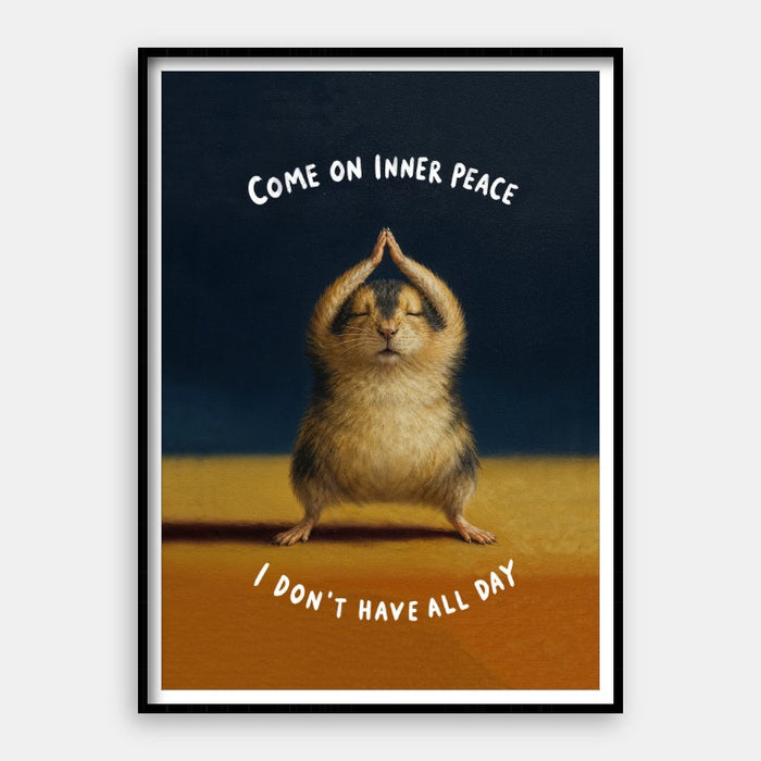 Inner Peace — Art Print Vertical #01