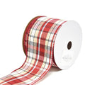 Inverness Twill Plaid Wired Christmas Ribbon, 2-1/2-Inch, 10-Yard