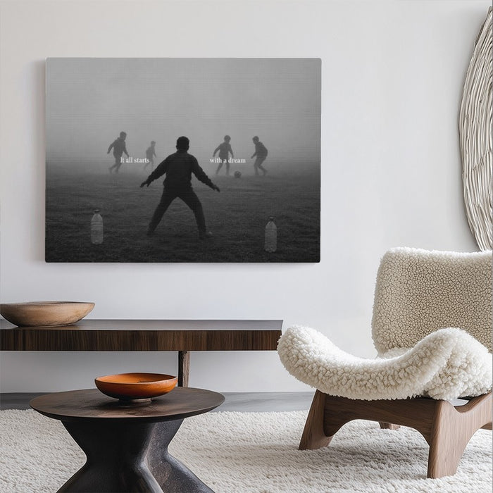 It All Starts With A Dream Canvas — Canvas Horizontal #02