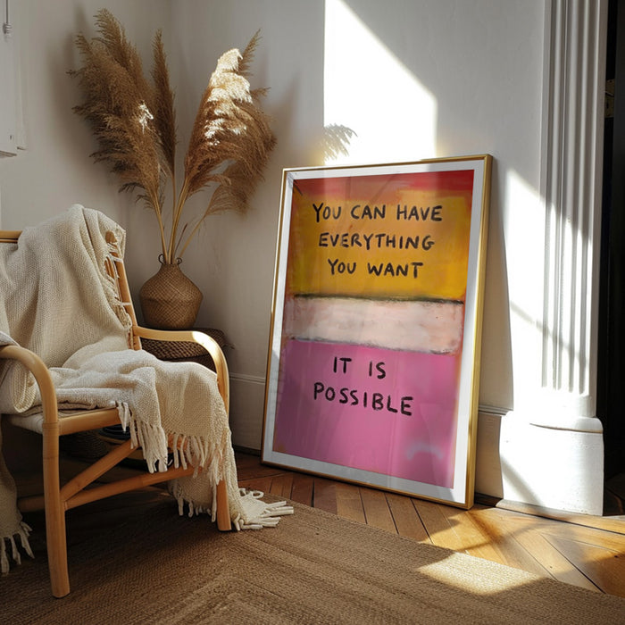 It Is Possible
