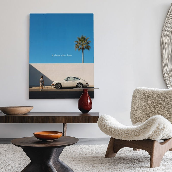 It Starts With A Dream Canvas — Canvas Vertical #02