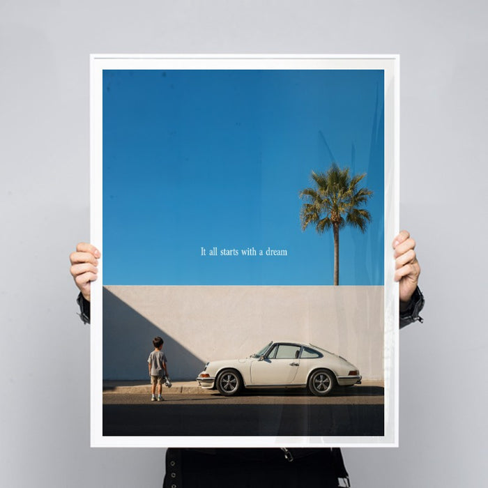 It Starts With A Dream — Art Print Vertical #03