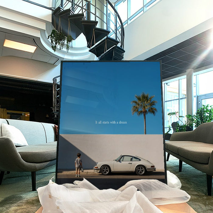 It Starts With A Dream — Art Print Vertical #04