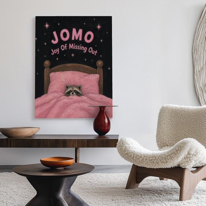 Joy of Missing Out Canvas — Canvas Vertical #02