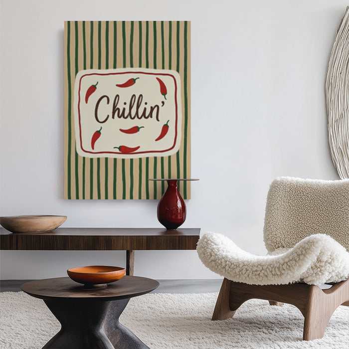 Just Chillin Canvas