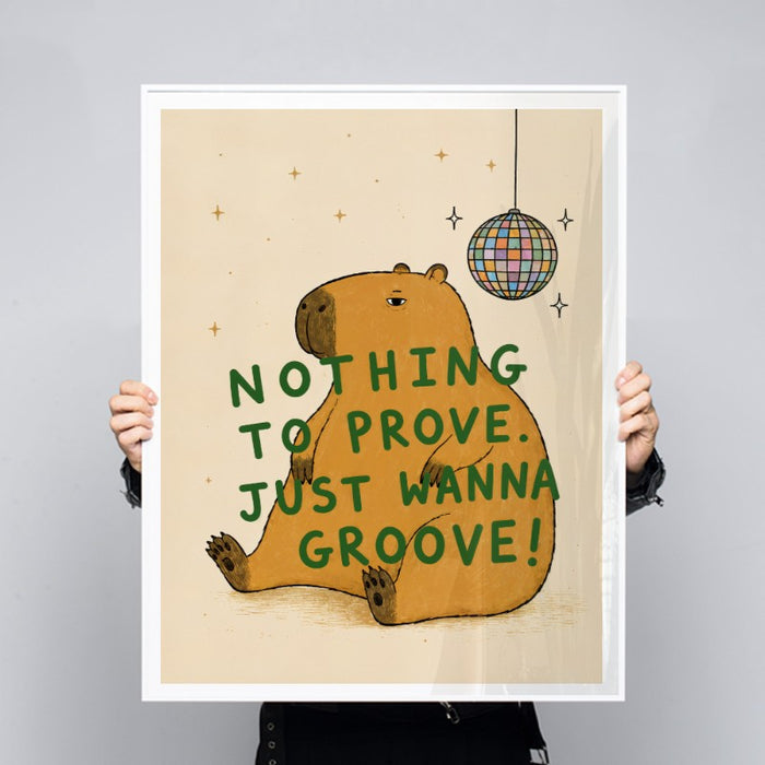 Just Wanna Groove — Art Print Vertical #03