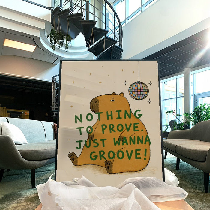 Just Wanna Groove — Art Print Vertical #04