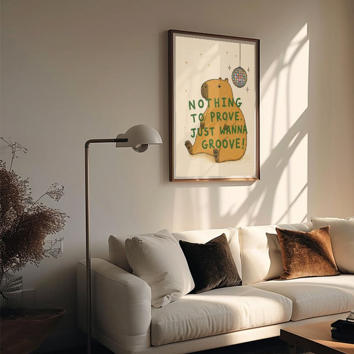 Just Wanna Groove — Art Print Vertical #05