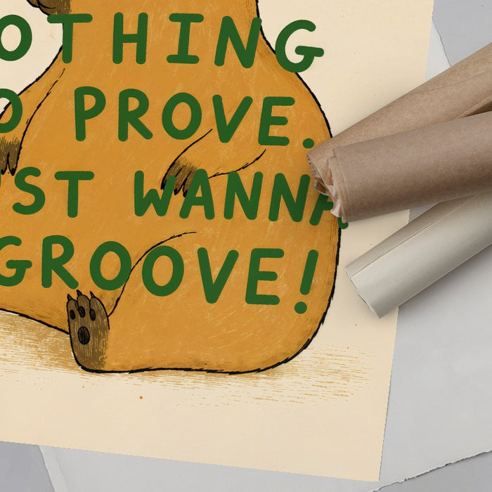 Just Wanna Groove — Art Print Vertical #06