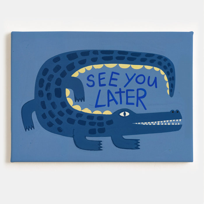Later Gator Canvas