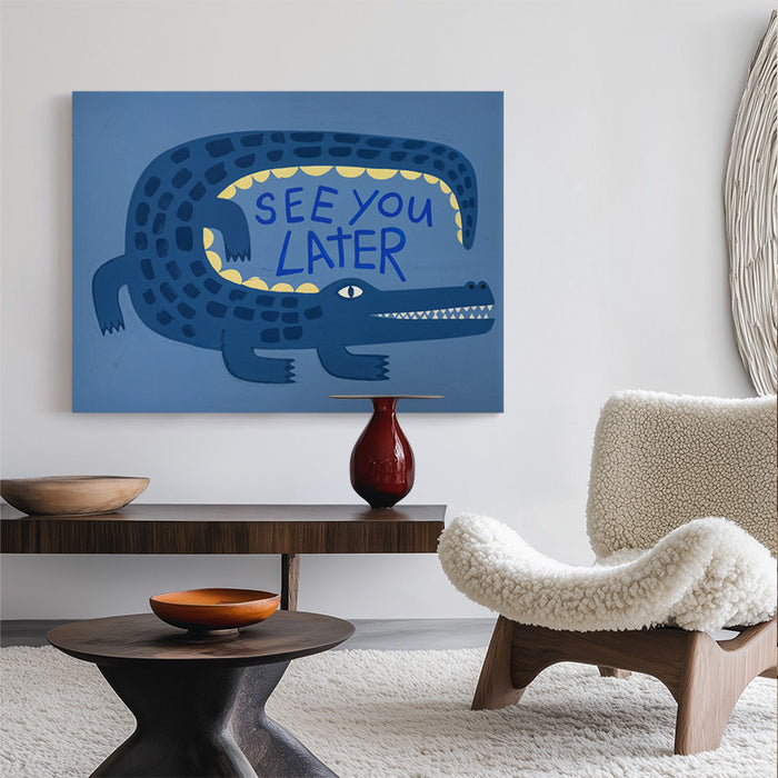 Later Gator Canvas