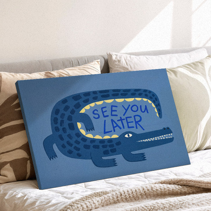 Later Gator Canvas