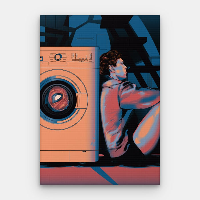 Laundry Day Canvas — Canvas Vertical #01