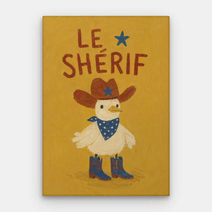 Le Sherif Canvas — Canvas Vertical #01