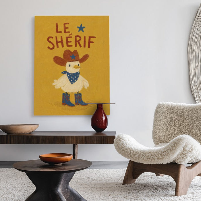 Le Sherif Canvas — Canvas Vertical #02