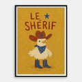 Le Sherif — Art Print Vertical #01