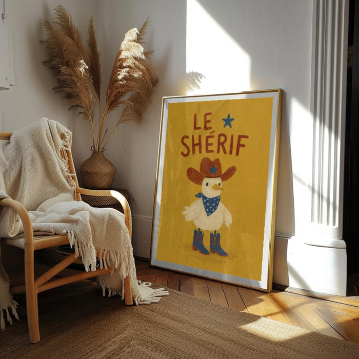 Le Sherif — Art Print Vertical #02