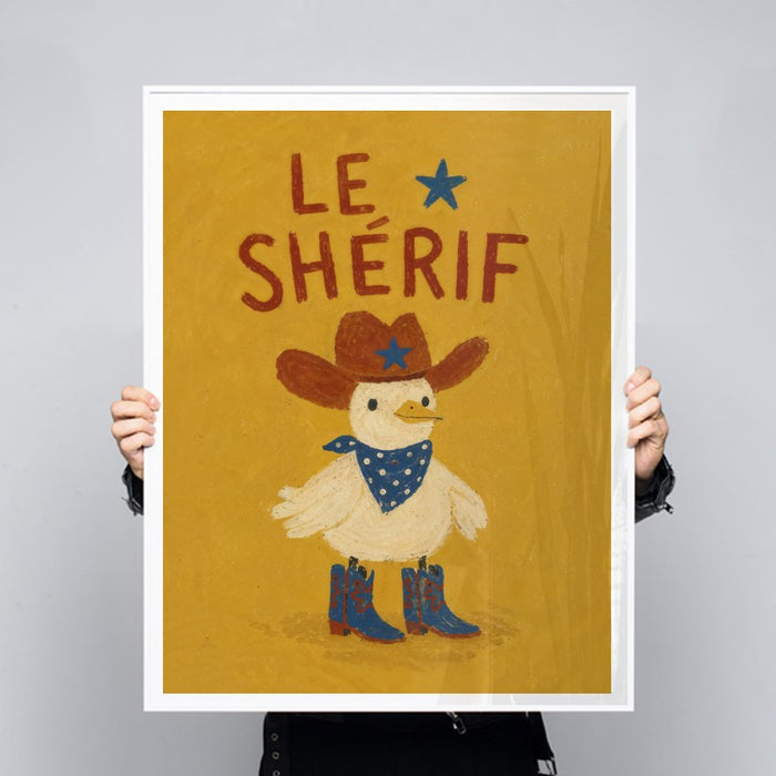Le Sherif — Art Print Vertical #03
