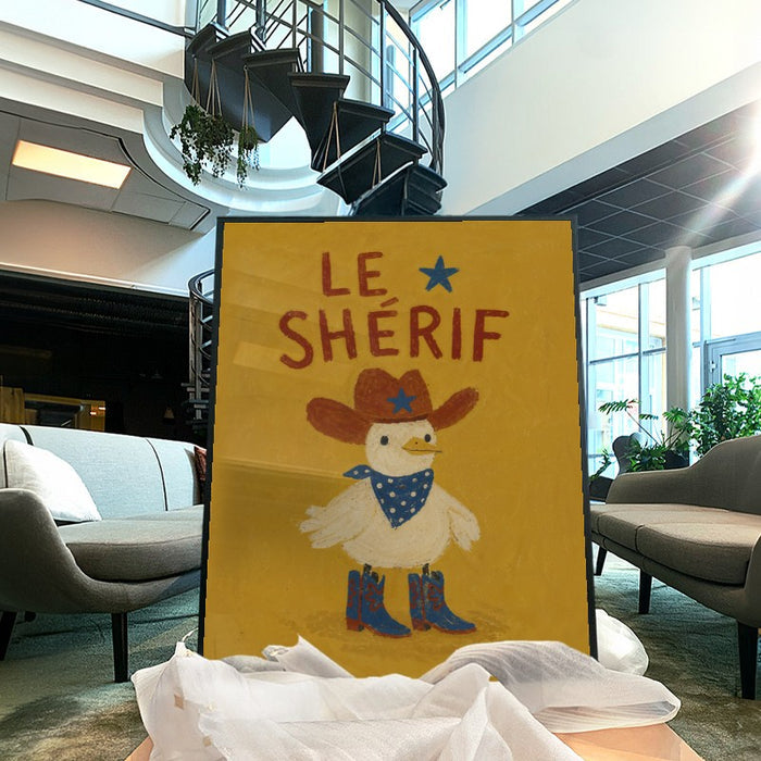 Le Sherif — Art Print Vertical #04