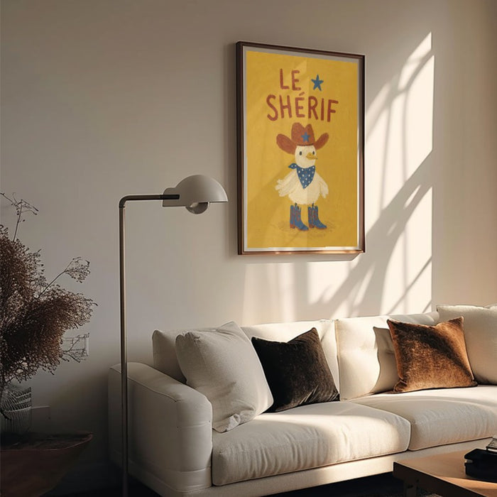 Le Sherif — Art Print Vertical #05