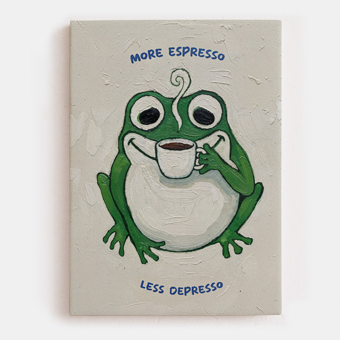 Less Depresso Canvas