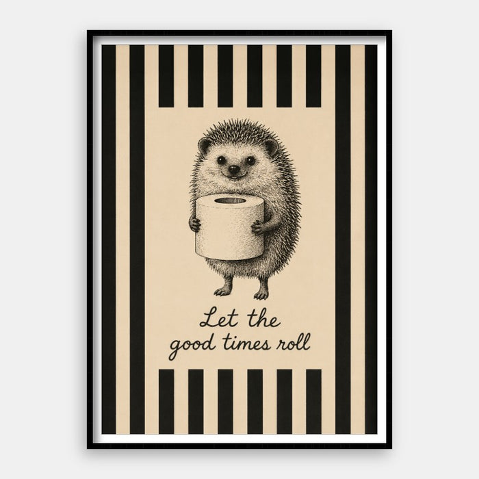 Let The Good Times Roll — Art Print Vertical #01