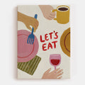 Lets Eat Canvas