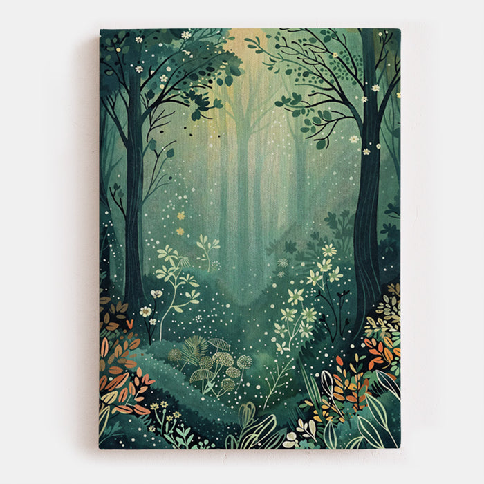 Light Between Leaves Canvas
