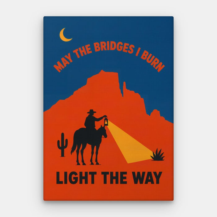 Light The Way Canvas — Canvas Vertical #01