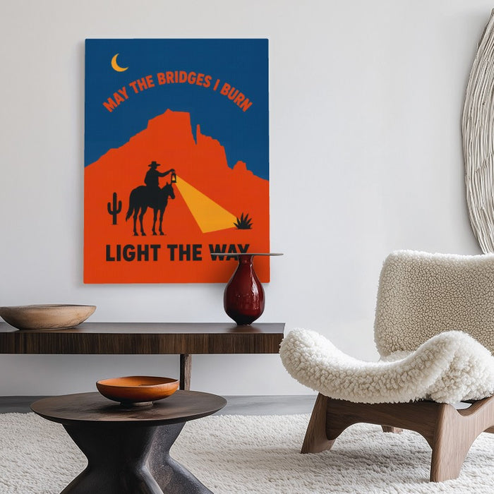Light The Way Canvas — Canvas Vertical #02