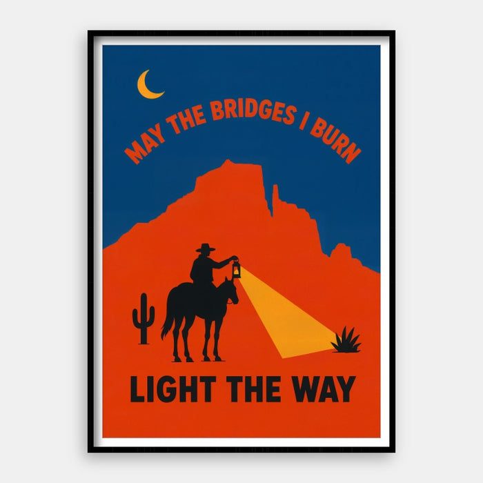 Light The Way — Art Print Vertical #01