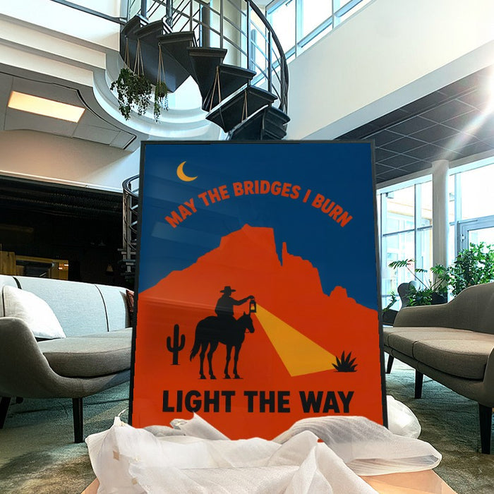Light The Way — Art Print Vertical #04