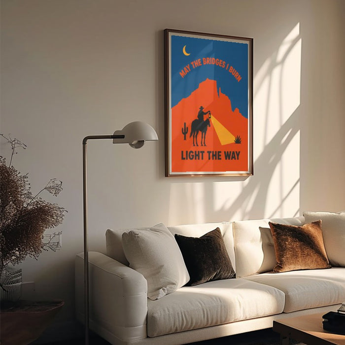 Light The Way — Art Print Vertical #05