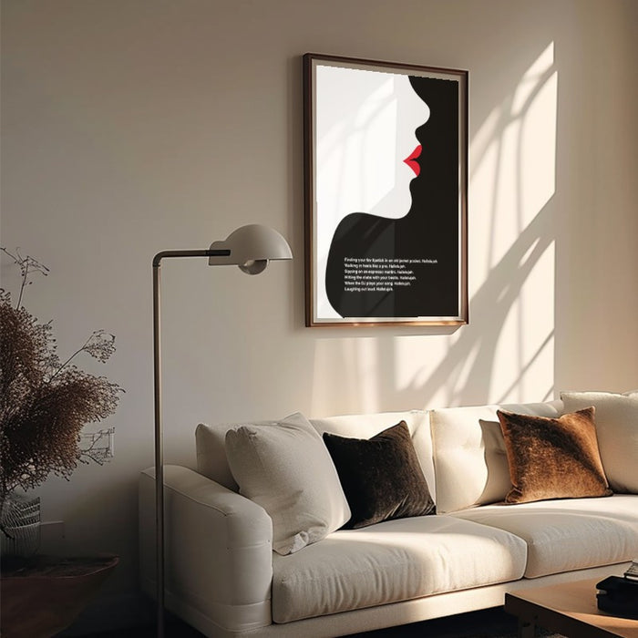 Lipstick Hallelujah — Art Print Vertical #05