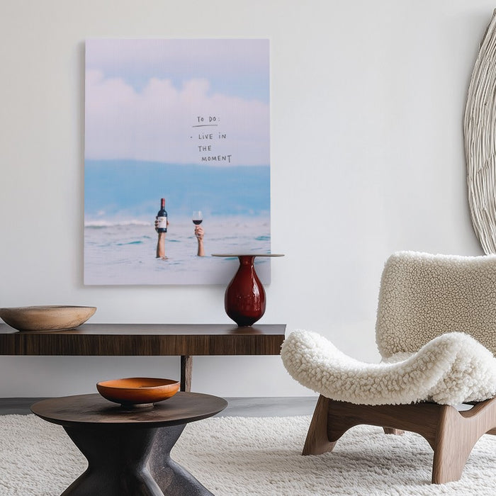 Live In The Moment Canvas — Canvas Vertical #02