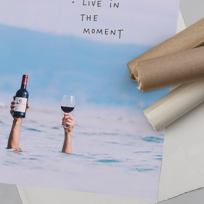 Live In The Moment — Art Print Vertical #06