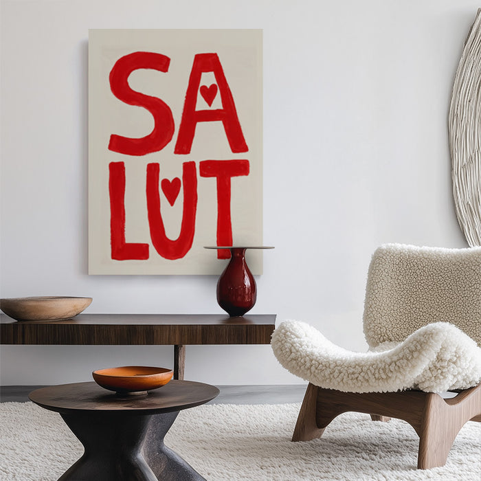 Love Lives Here Canvas