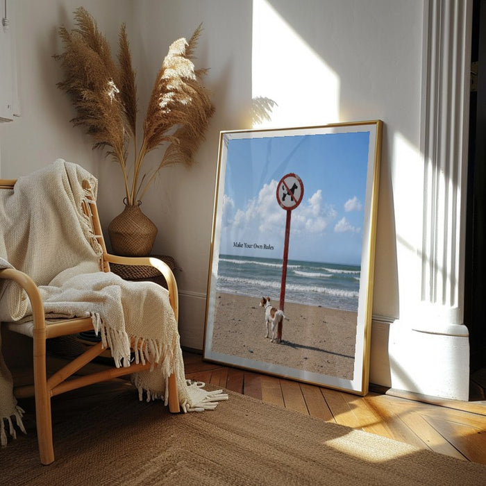 Make Your Own Rules — Art Print Vertical #02
