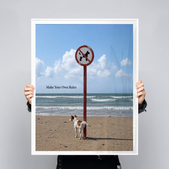 Make Your Own Rules — Art Print Vertical #03