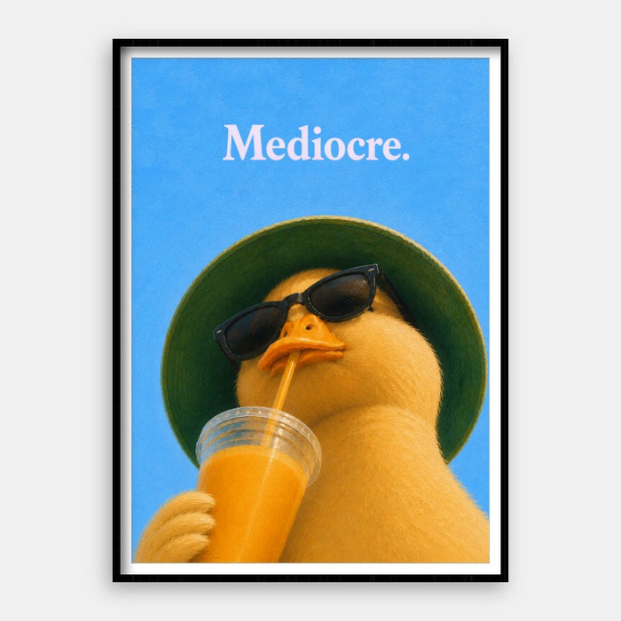 Mediocre — Art Print Vertical #01