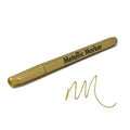 Metallic Marker 0.7mm Extra Fine Point, 5-1/2-Inch, Gold