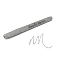 Metallic Marker 0.7mm Extra Fine Point, 5-1/2-Inch, Silver
