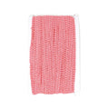 Metallic Waved Trim, Coral, 10mm, 25-Yard