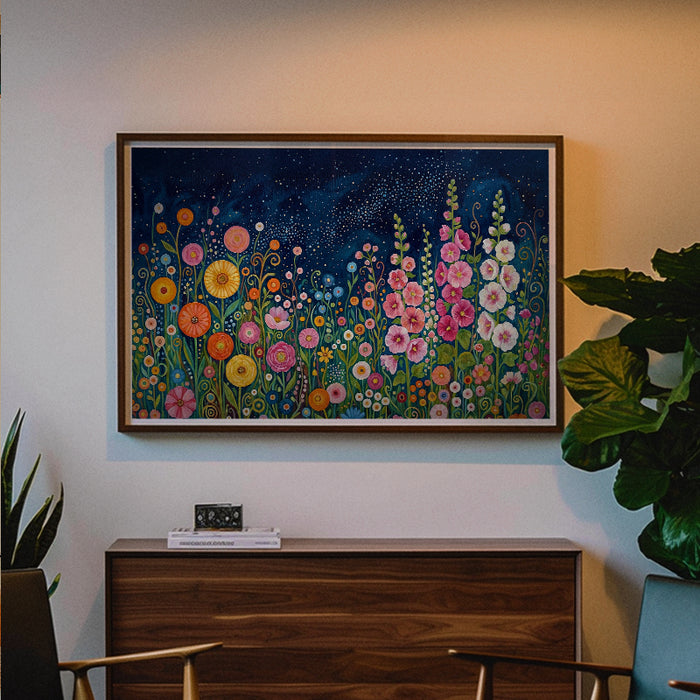 Midnight Garden Bloom