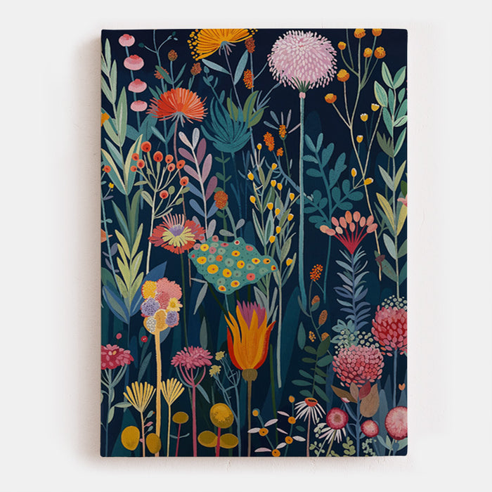 Midnight Garden Canvas