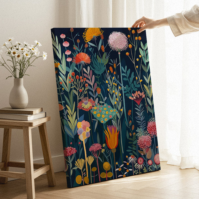 Midnight Garden Canvas