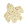 Mini Crochet Knitted Hoodie Favors, 3-1/2-Inch, 3-Piece, Natural