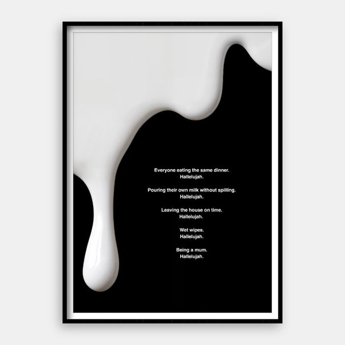 Mom Hallelujah — Art Print Vertical #01